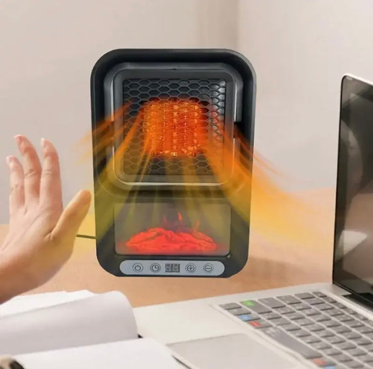 Portable 800W Electric Heater, Ceramic Electric Portable Fan Heater, Indoor Mini Desktop Space Heater Portable 800W Electric Heater, Ceramic Electric Portable Fan Heater, Indoor Mini Desktop Space Heater
